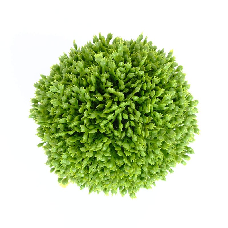 CIR OASES 3.5 Inch Boxwood Balls Artificial Greenery Balls Decorative, Bowl Filler,Set of 3 Moss Balls Decorative - Image 5